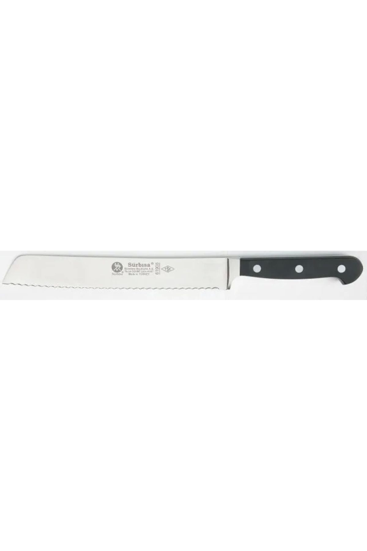 YNT İthalat 61908 - Sürmene Sıcak Dövme Ekmek Bıçağı 20,5 Cm