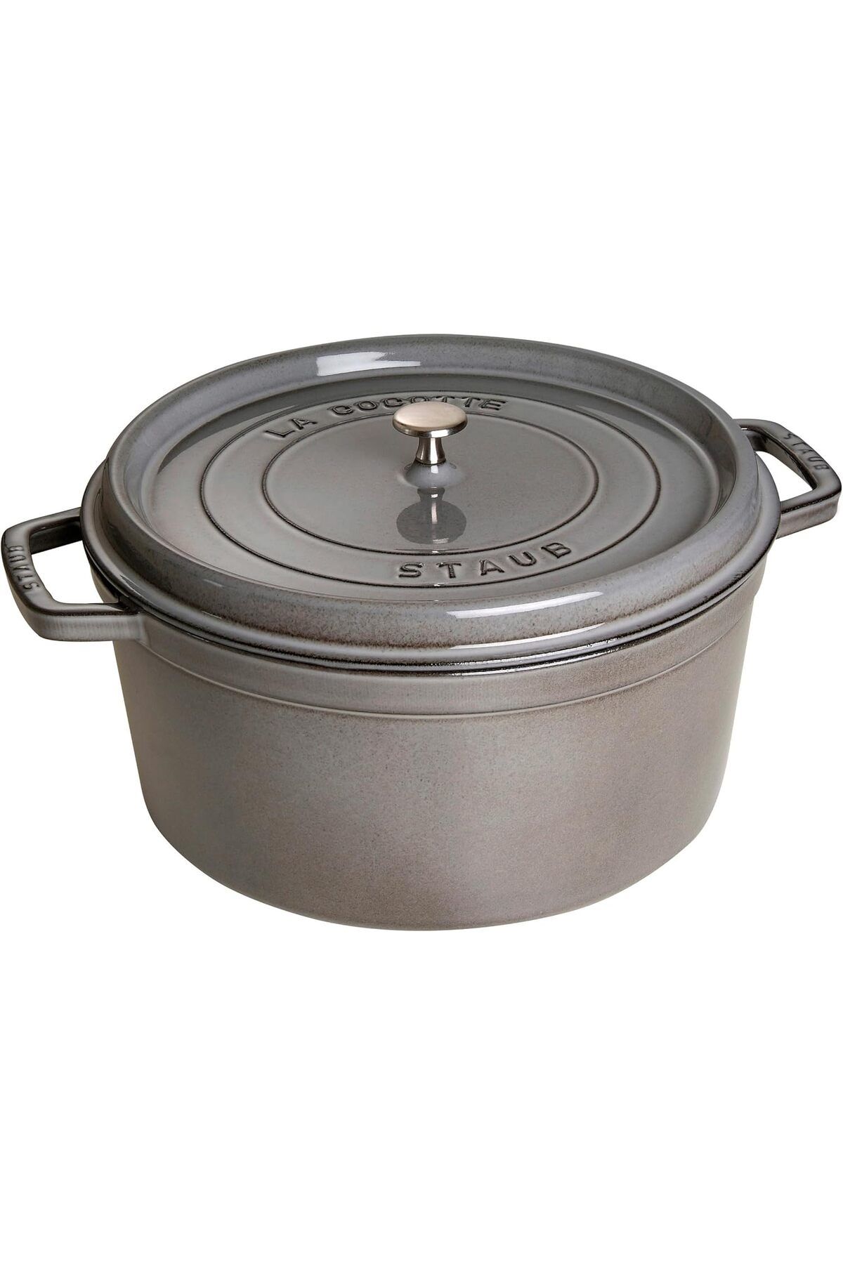 DERİK Derik La Cocotte Döküm Tencere, Gri, 8.35 Litre YENİ 1122015