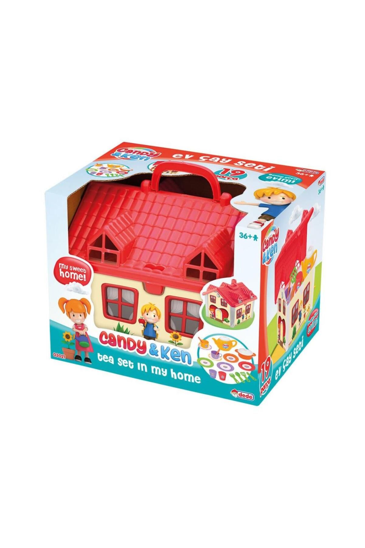 Shop58 Nessiworld 03021 Candy Ken Ev Çay Set -Dede