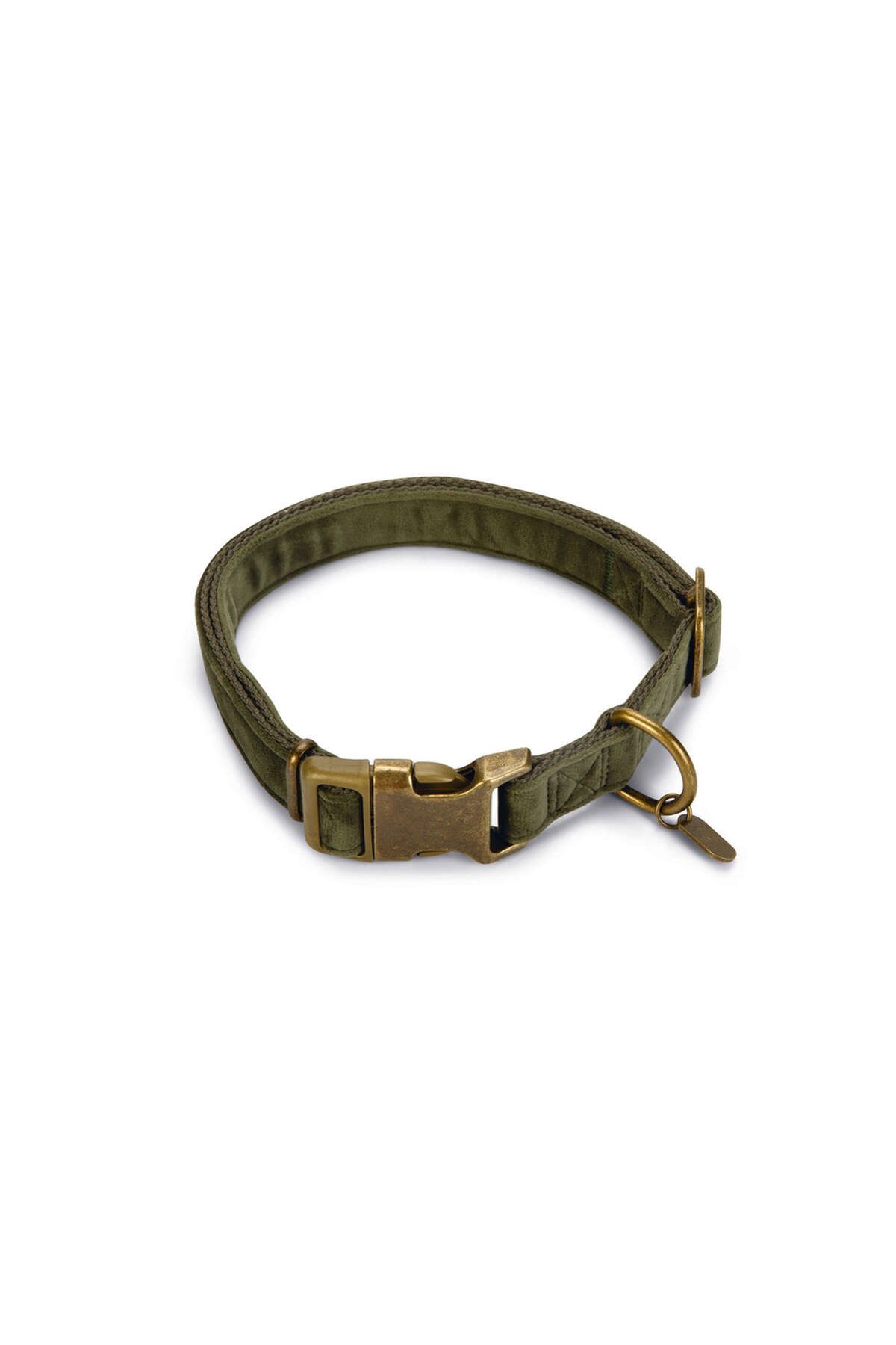 Beeztees DBL Köpek Tasması, Kadife, Nefti, 48-70cm, 25mm GLSTD