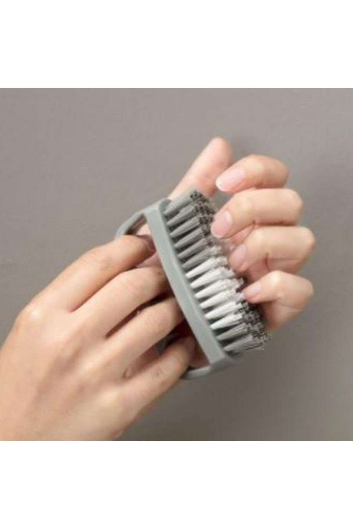 Emperium Tutamaçlı Plastik Pratik Tırnak ve Kıyafet Yaka Temizlik Fırçası- TP-113 (5122)