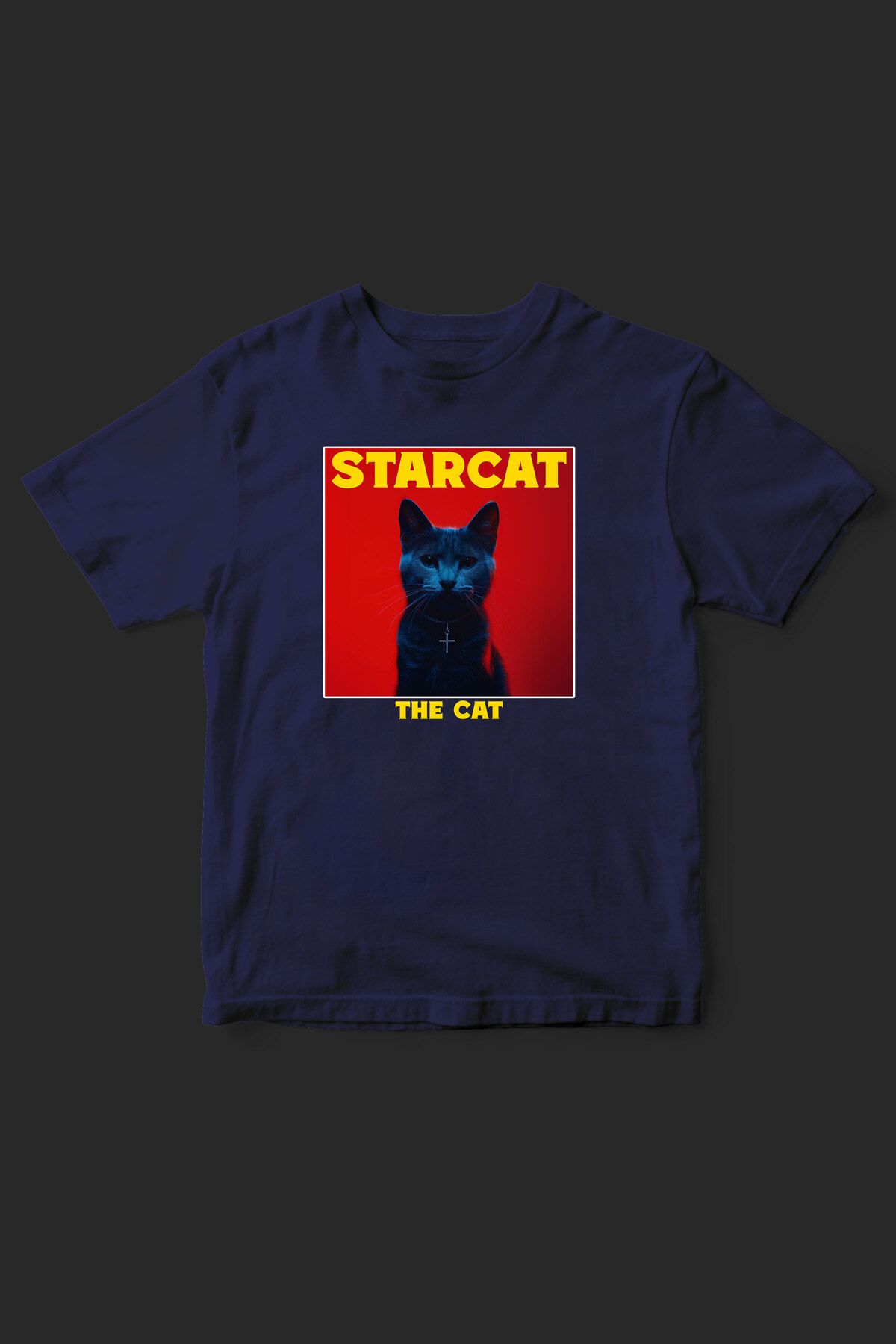 beloved.co starcat baskılı t-shirt