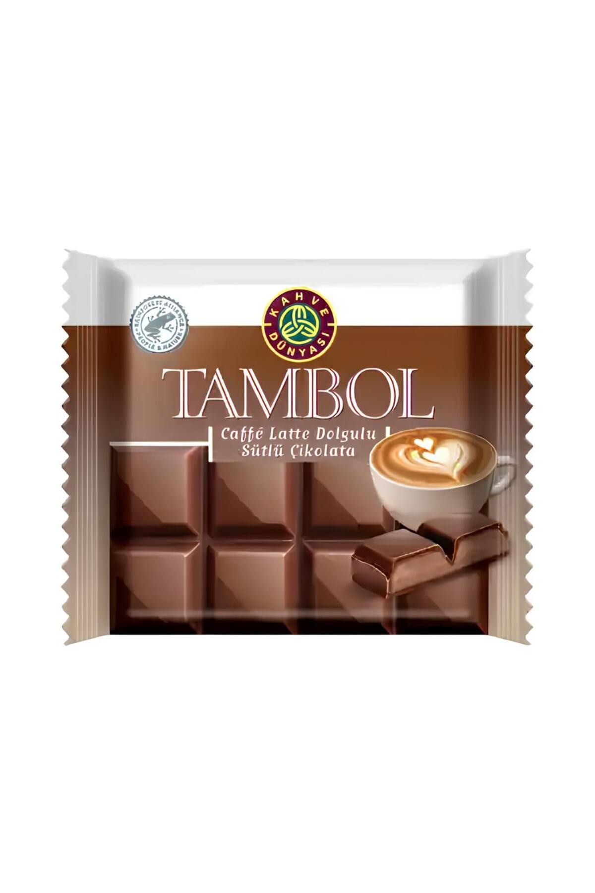 Kahve Dünyası Tambol Caffe Latte Dolgulu Sütlü Çikolata 100 Gr