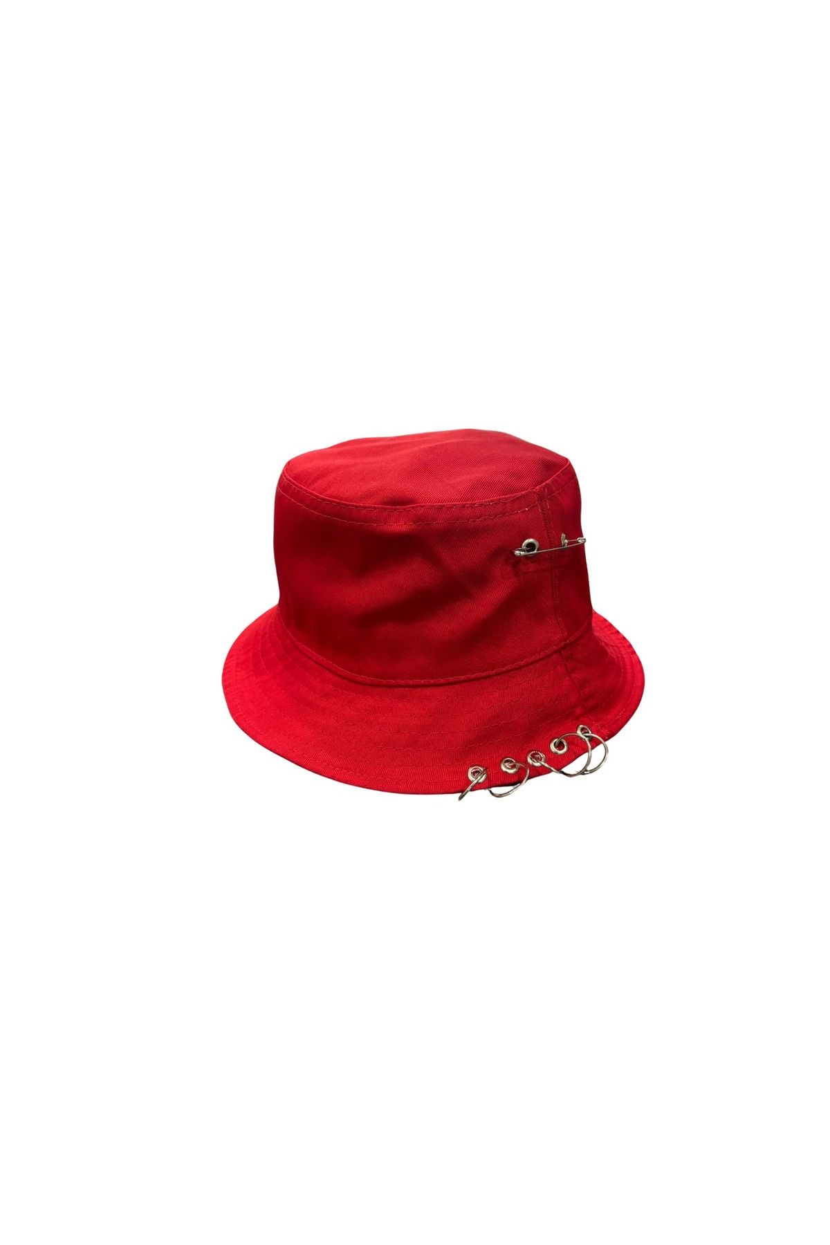 Bijutek Unisex 5 Halka Piercingli Bermuda Şapka