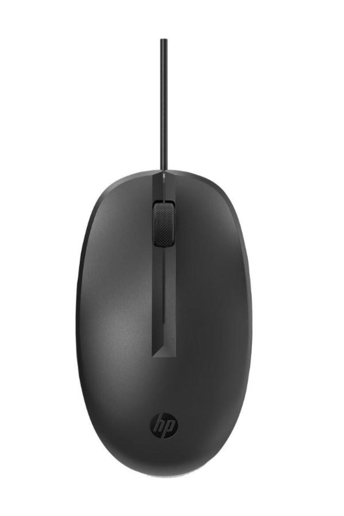 HP 125 USB Kablolu Mouse Siyah