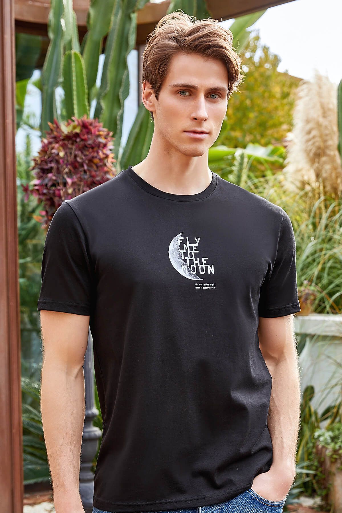 Berrak ERKEK %100 PAMUKLU GENİŞ KALIP T-SHIRT