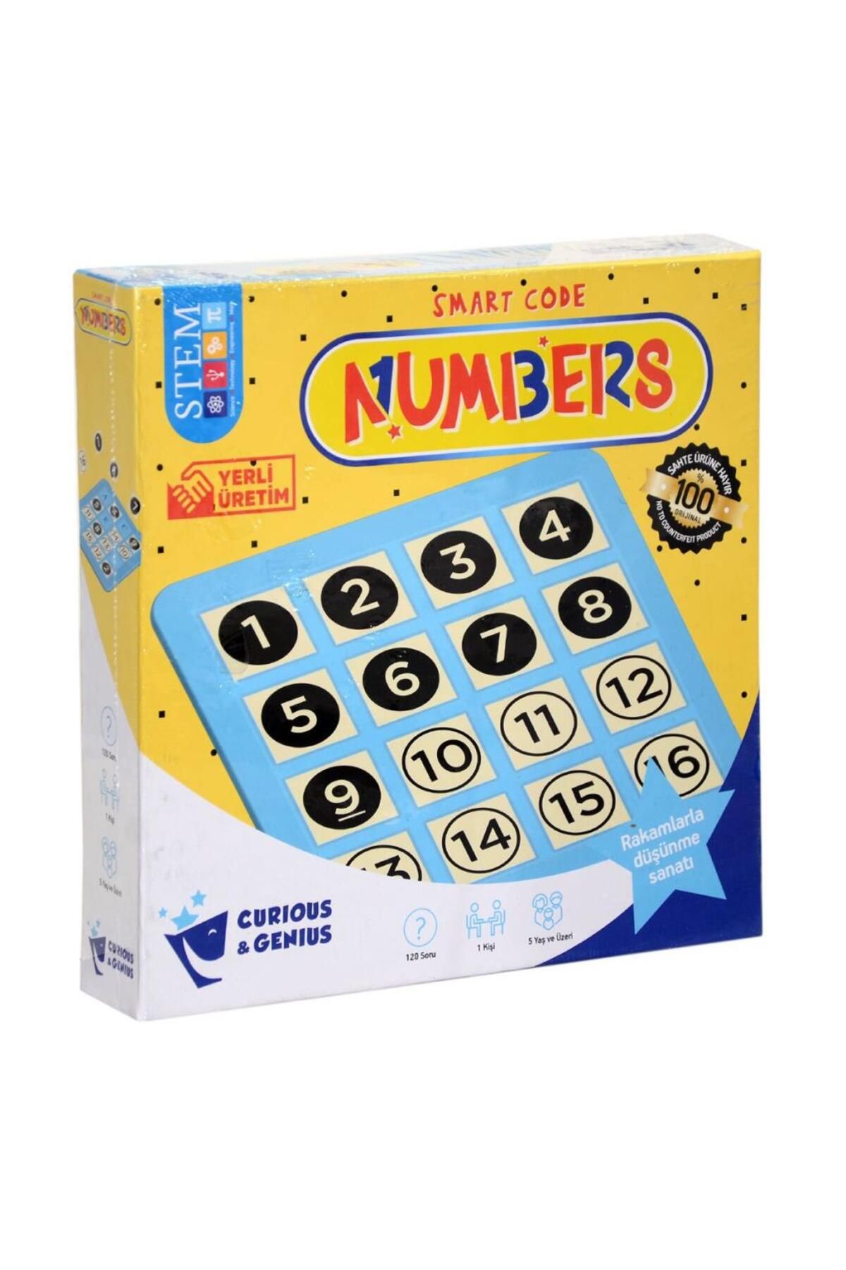 Shop58 ZMK-1739 Numbers Akıllı Kod Sayılar -Özaydınlar