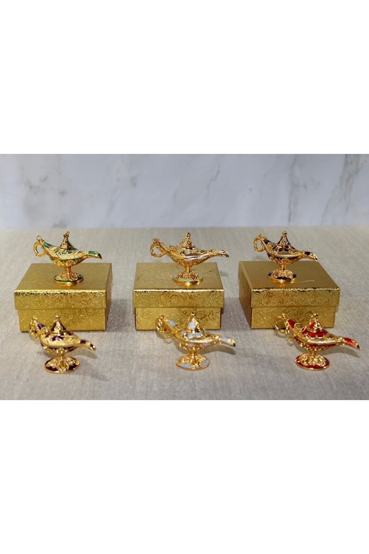 YNT İthalat Mineli Metal Alaatin Lambası Alk3841