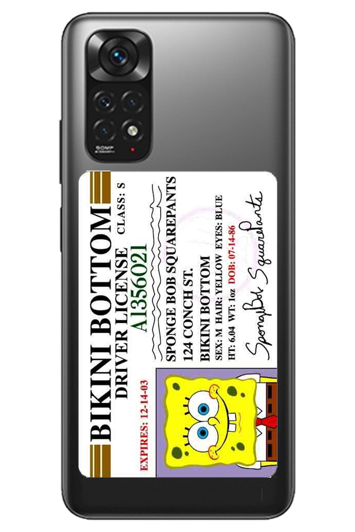 WANNA PROTECT Xiaomi Redmi Note 11S Şeffaf Driver Desenli Silikon Telefon Kılıfı