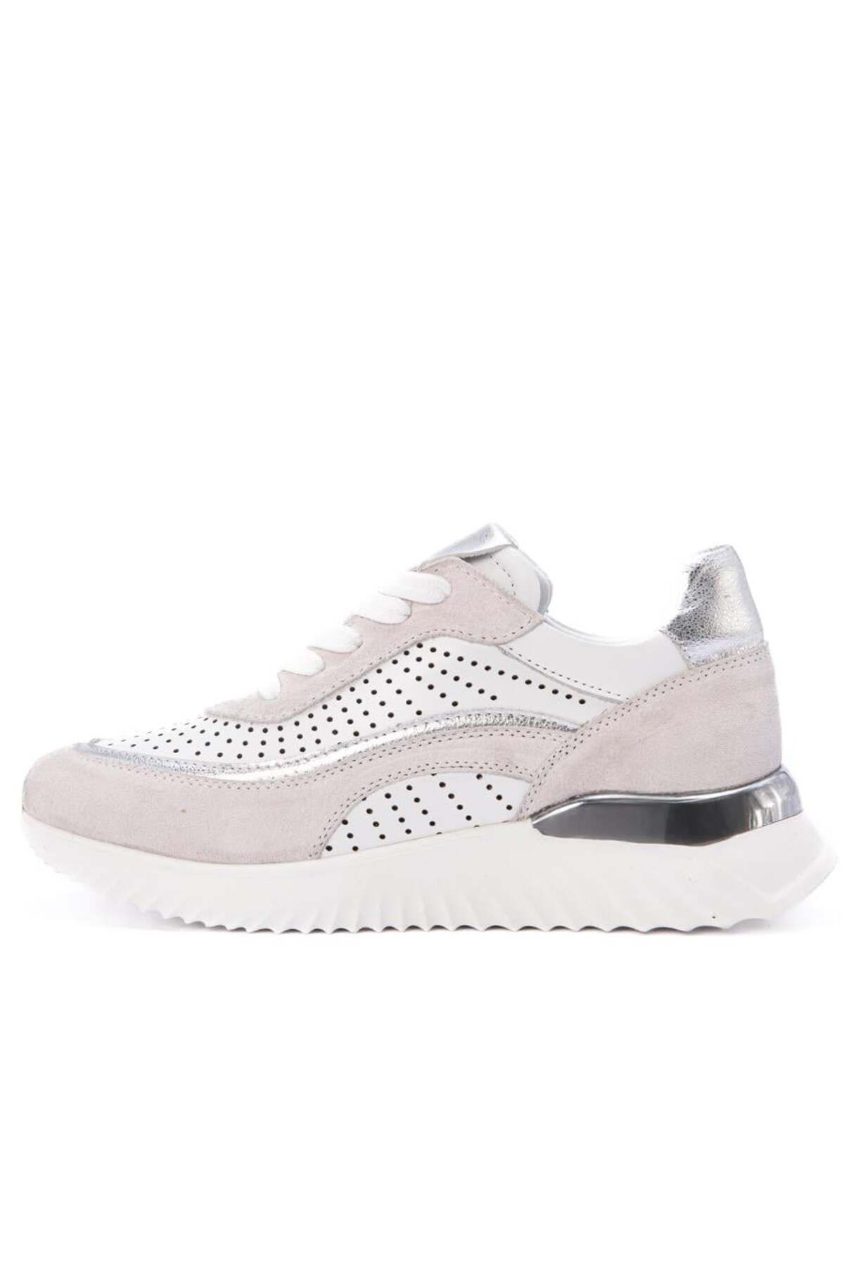 Gusse Poena Kadın Hakiki Nubuk Deri Sneaker Ayakkabı 25078