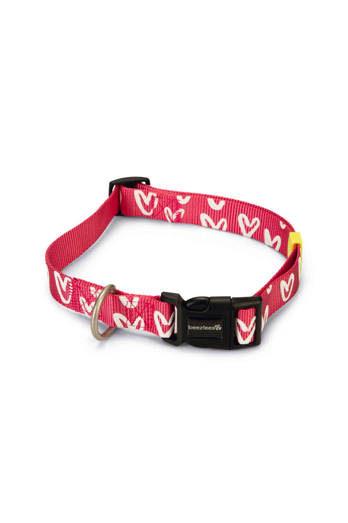 Beeztees Köpek Tasması, Pembe, 48-70cm, 25mm GLSTD