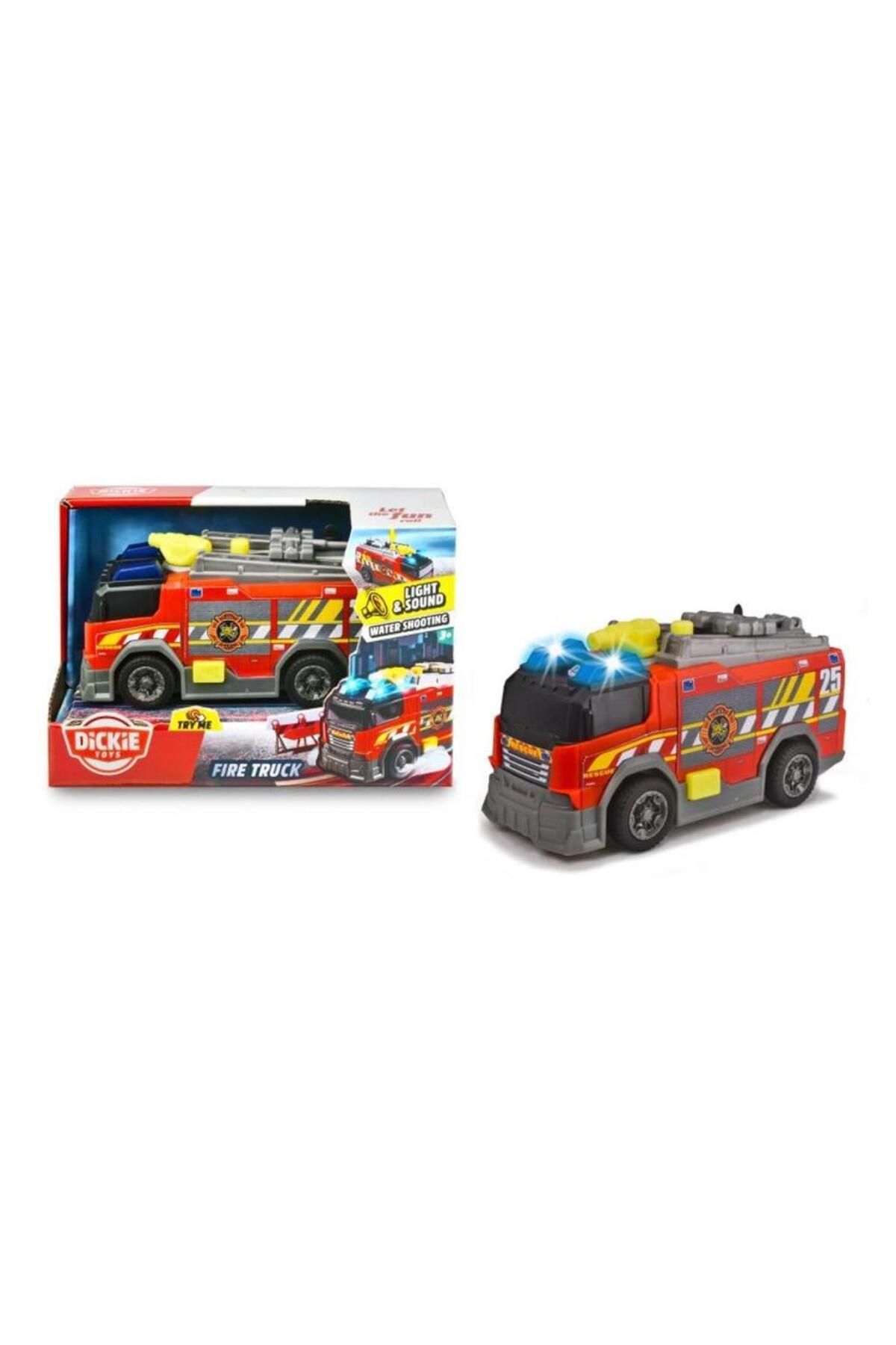 Shop58 203302028 Dickie, Sesli ve Işıklı İtfaiye Kamyonu 15 cm