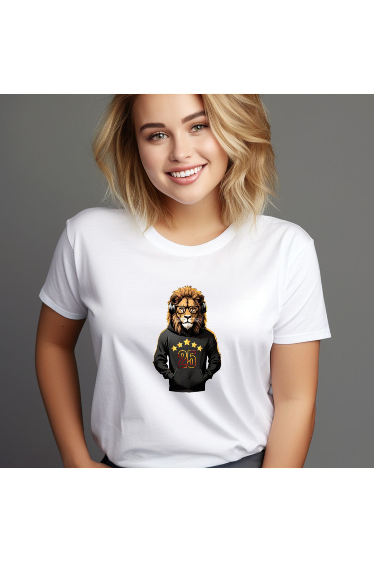 Gala Stile Gala Aslan Kadın Tişört