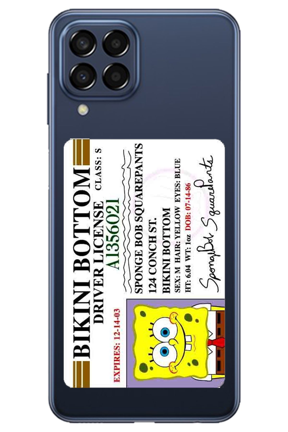 WANNA PROTECT Samsung M33 Şeffaf Driver Desenli Silikon Telefon Kılıfı