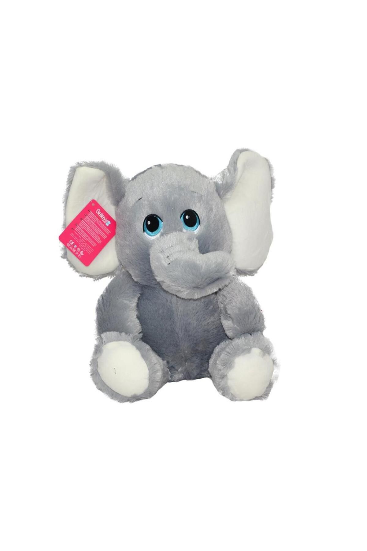 Shop58 Nessiworld 1257G Selay, Oturan Fil Gri 30 cm