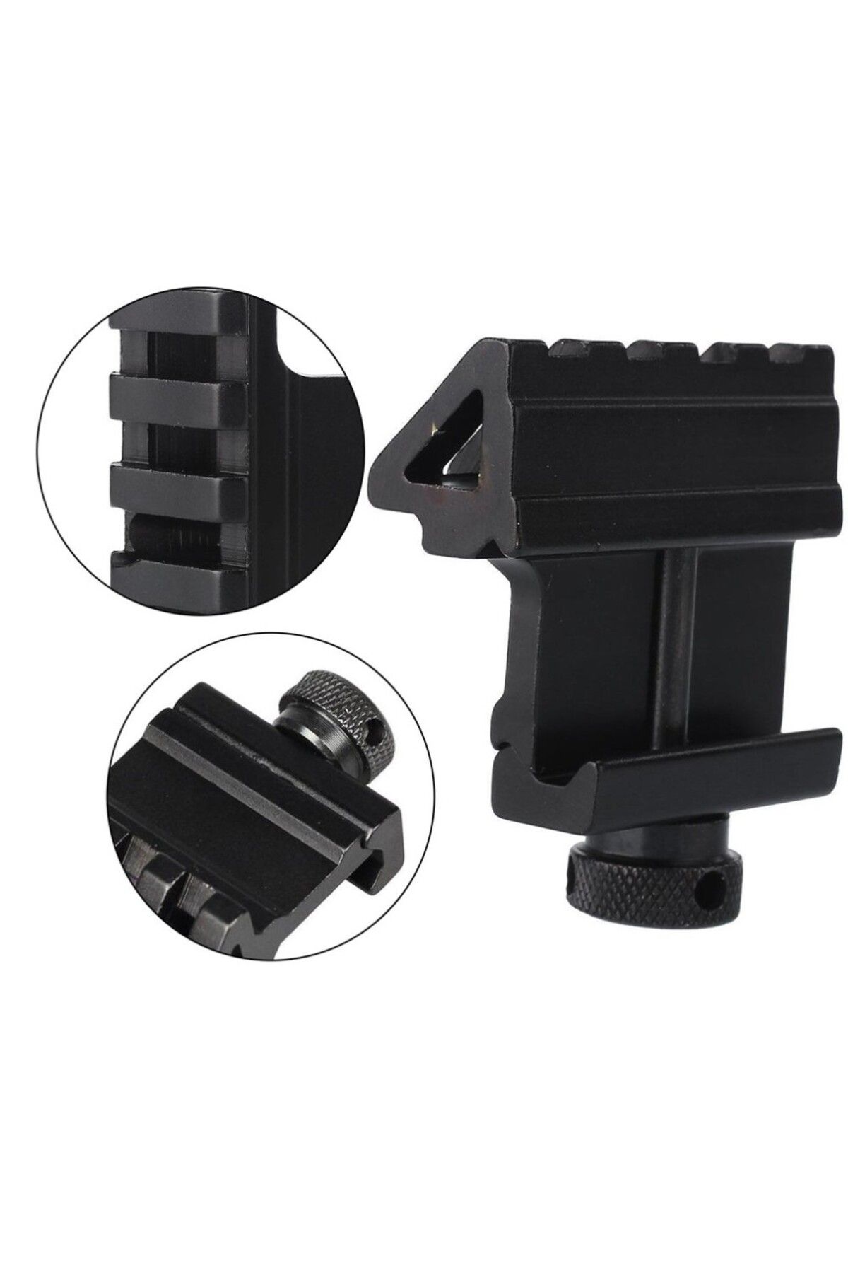 TimeStart Taktik 45 Derece Açı Ofset Yan Adaptörü Rts 20mm Picatinny Ray