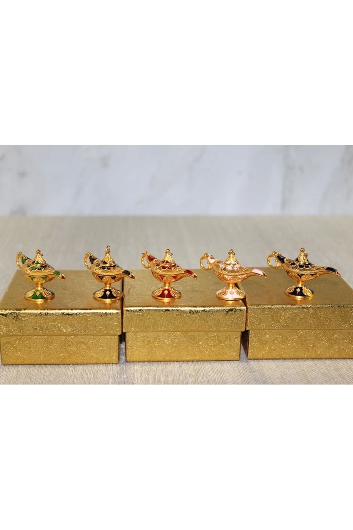YNT İthalat Mineli Metal Alaatin Lambası Alk3838