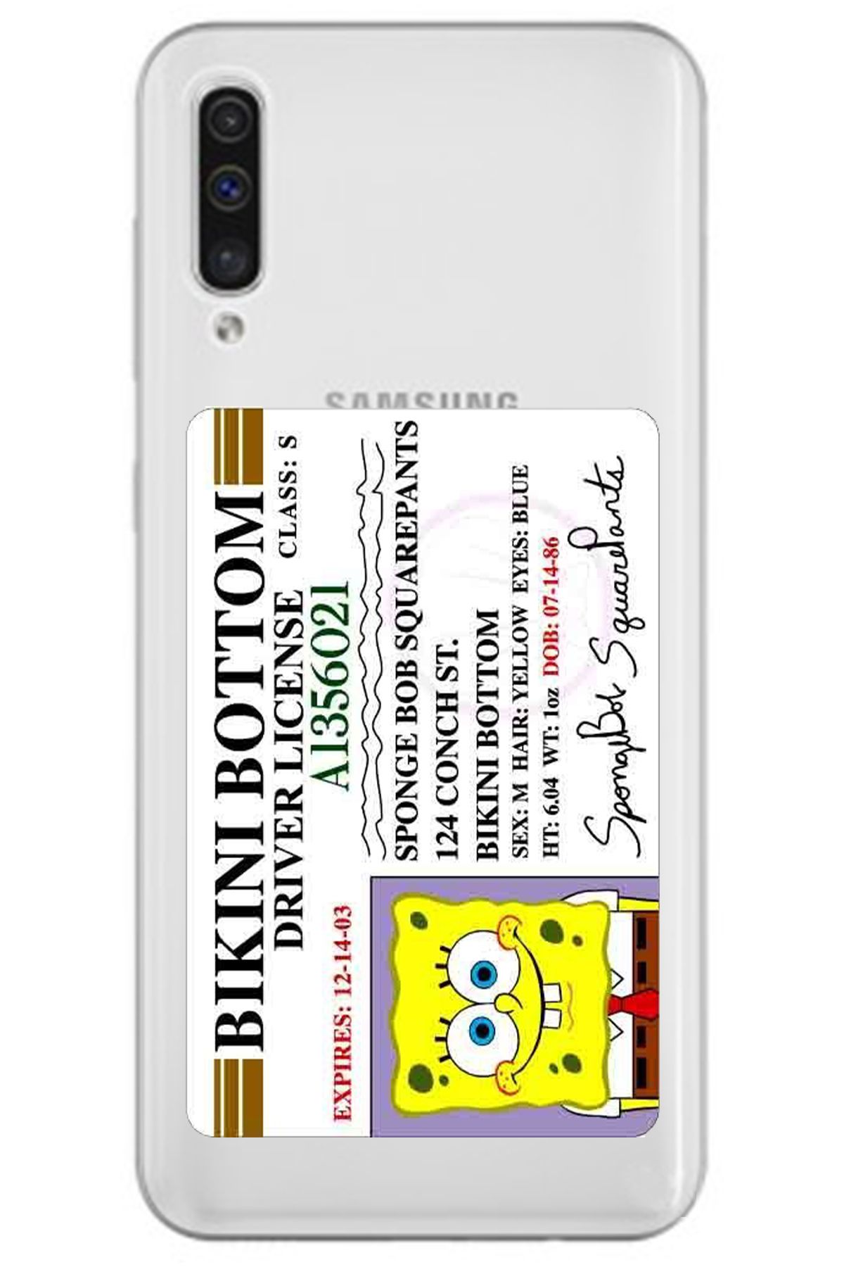 WANNA PROTECT Samsung A70 Driver Desenli Desenli Şeffaf Silikon Telefon Kılıfı