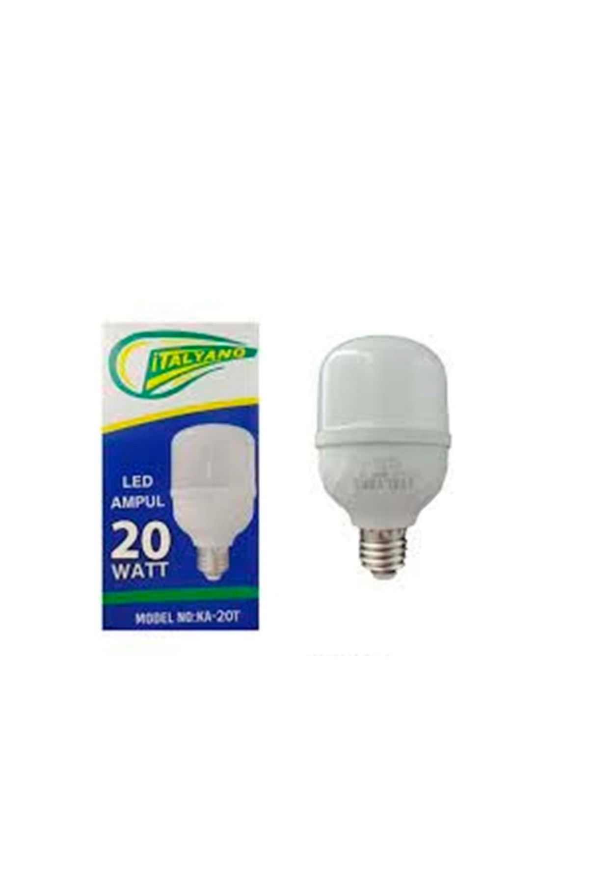 abnturk Led 20watt Ampül E27 Duy Soğuk Beyaz Işıklı Ampül