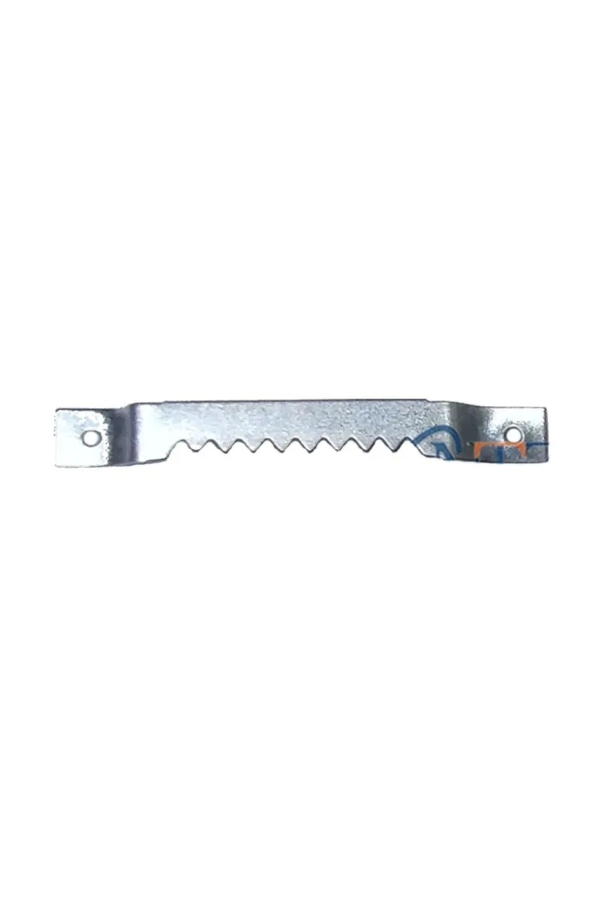 YNT İthalat Tırtıklı Timsah Ağız Çerçeve Askı - Büyük, Çinko, 8x57mm, 1 Adet