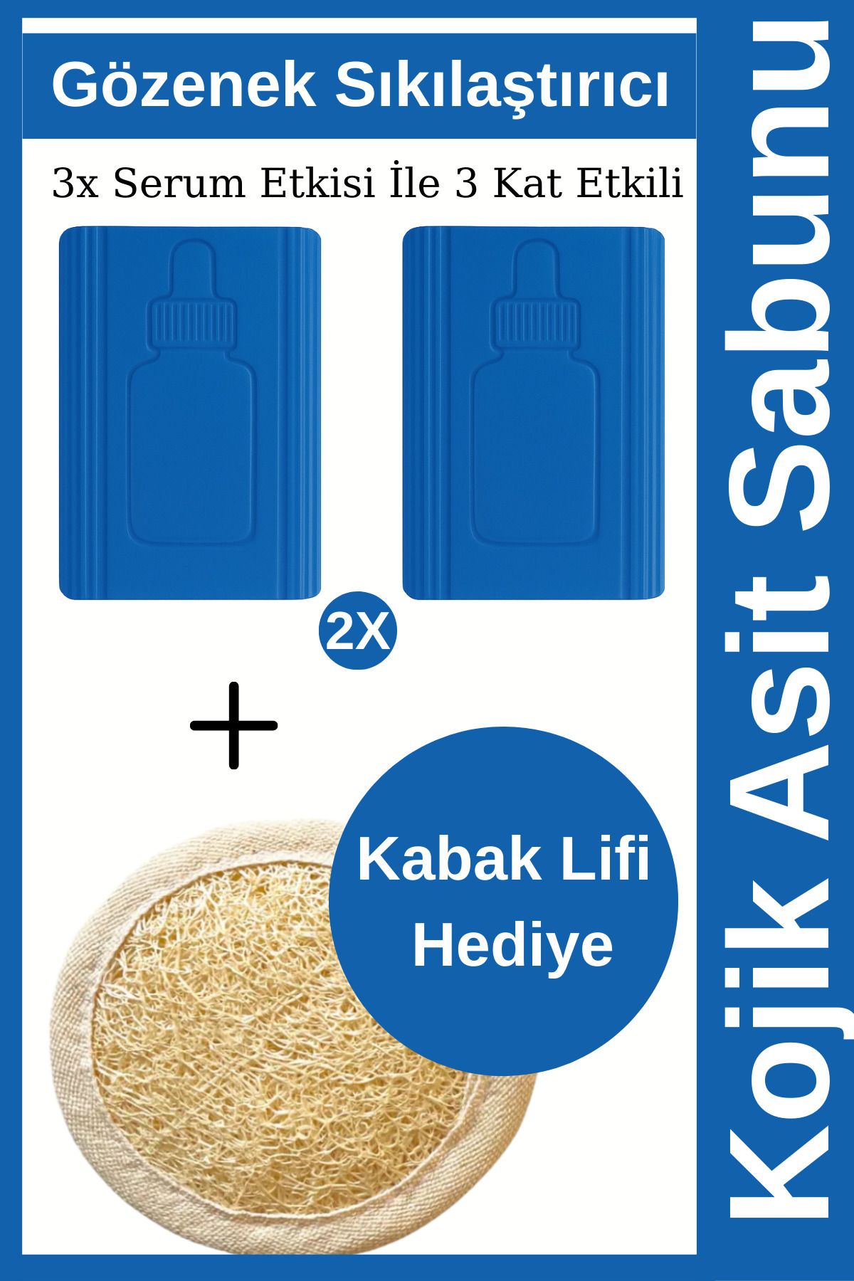 EpiRelax 2 Adet - Kojik Asit Sabunu Gözenek Sıkılaştırıcı Kırışıklık Önleyici Ve Beyazlatıcı Etkili Kojik