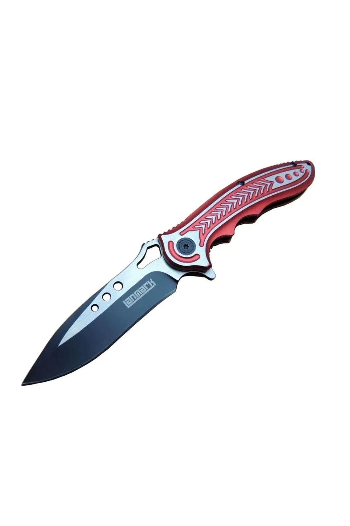 YNT İthalat Rd T60a Kamp Çakı 20 Cm - Kırmızı Sap, Otomatik, Kemerlikli