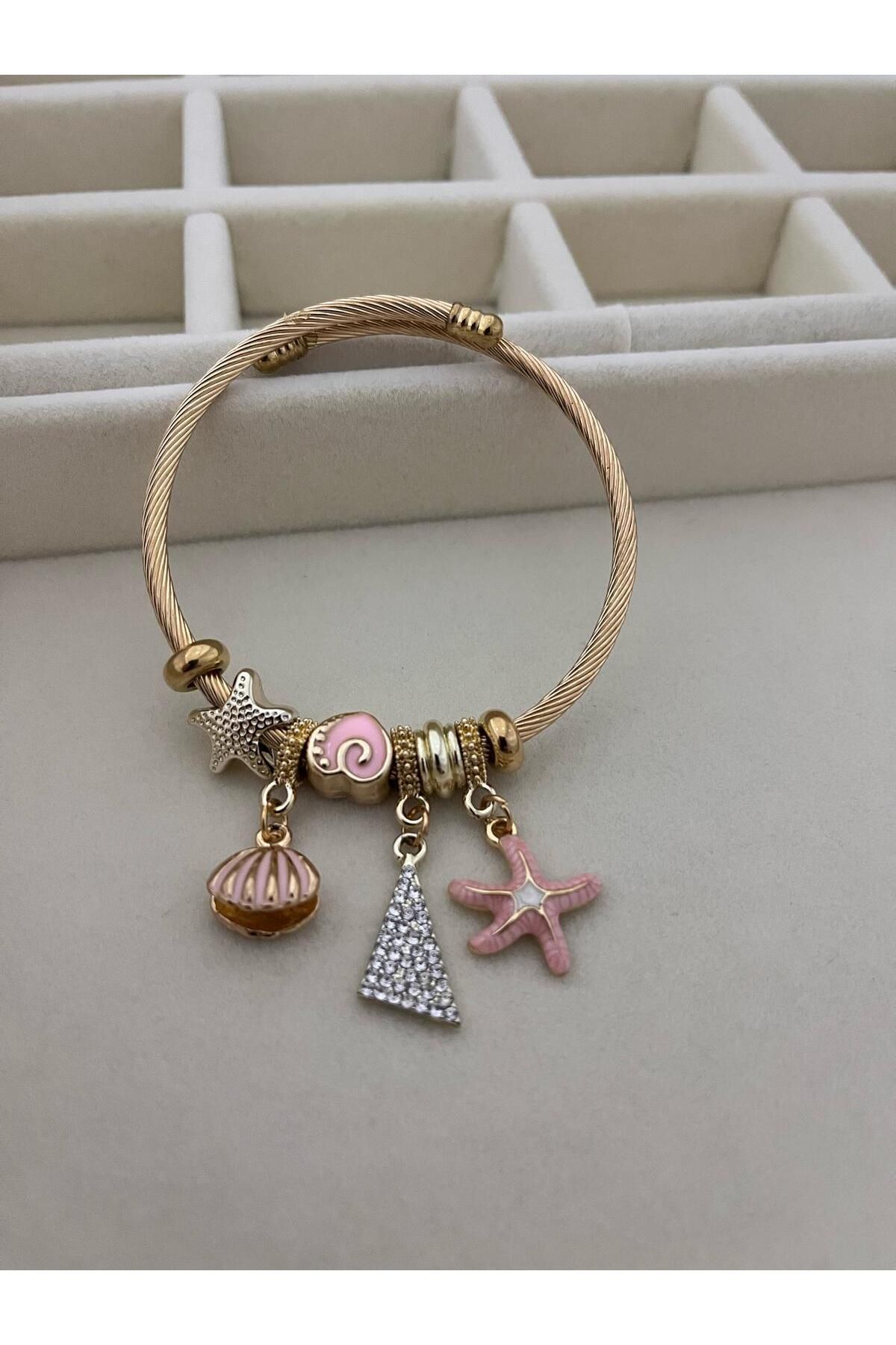 Lumina Atelier Gold Charm Bileklik