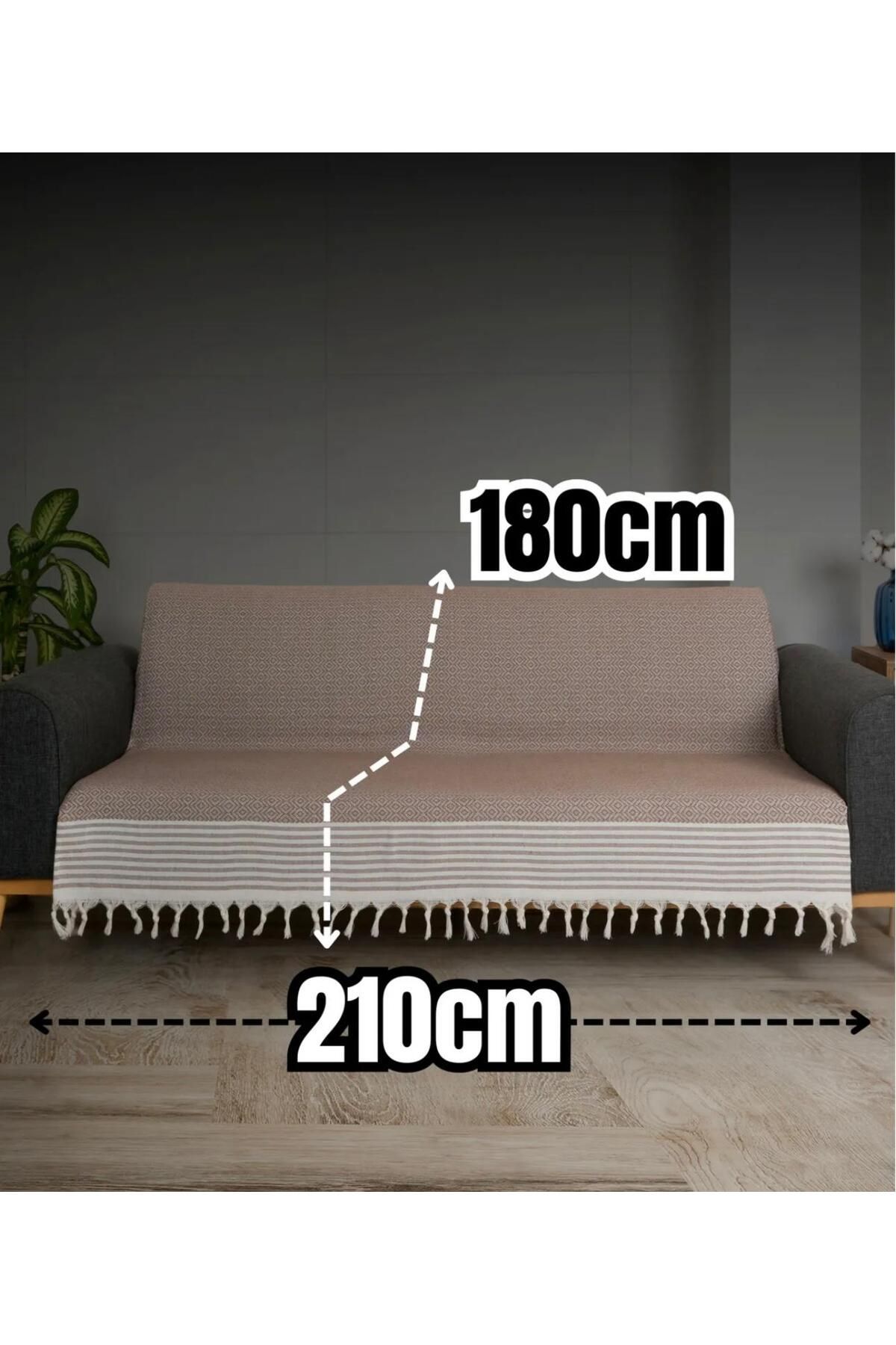 Home Saçaklı Koltuk Örtüsü