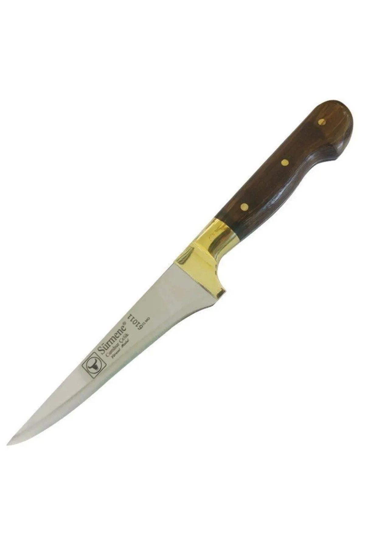 YNT İthalat Sürmene 61011 Kasap Kurban Sıyırma Bıçağı, 15 Cm, Venge Sap