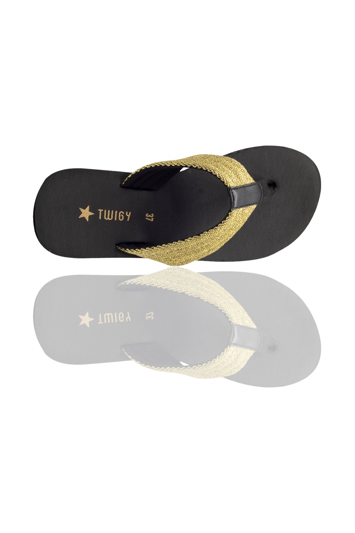 Twigy-Angelina Women's Slippers Gold 35/40 3