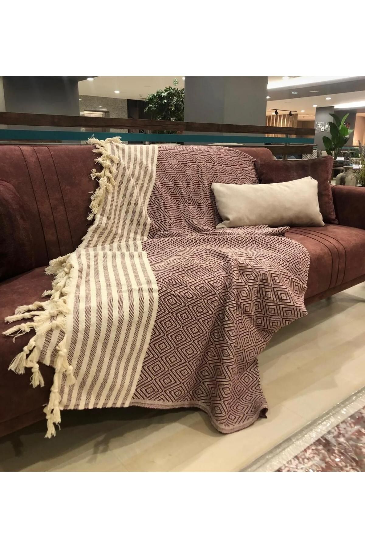 Home Saçaklı Koltuk Örtüsü