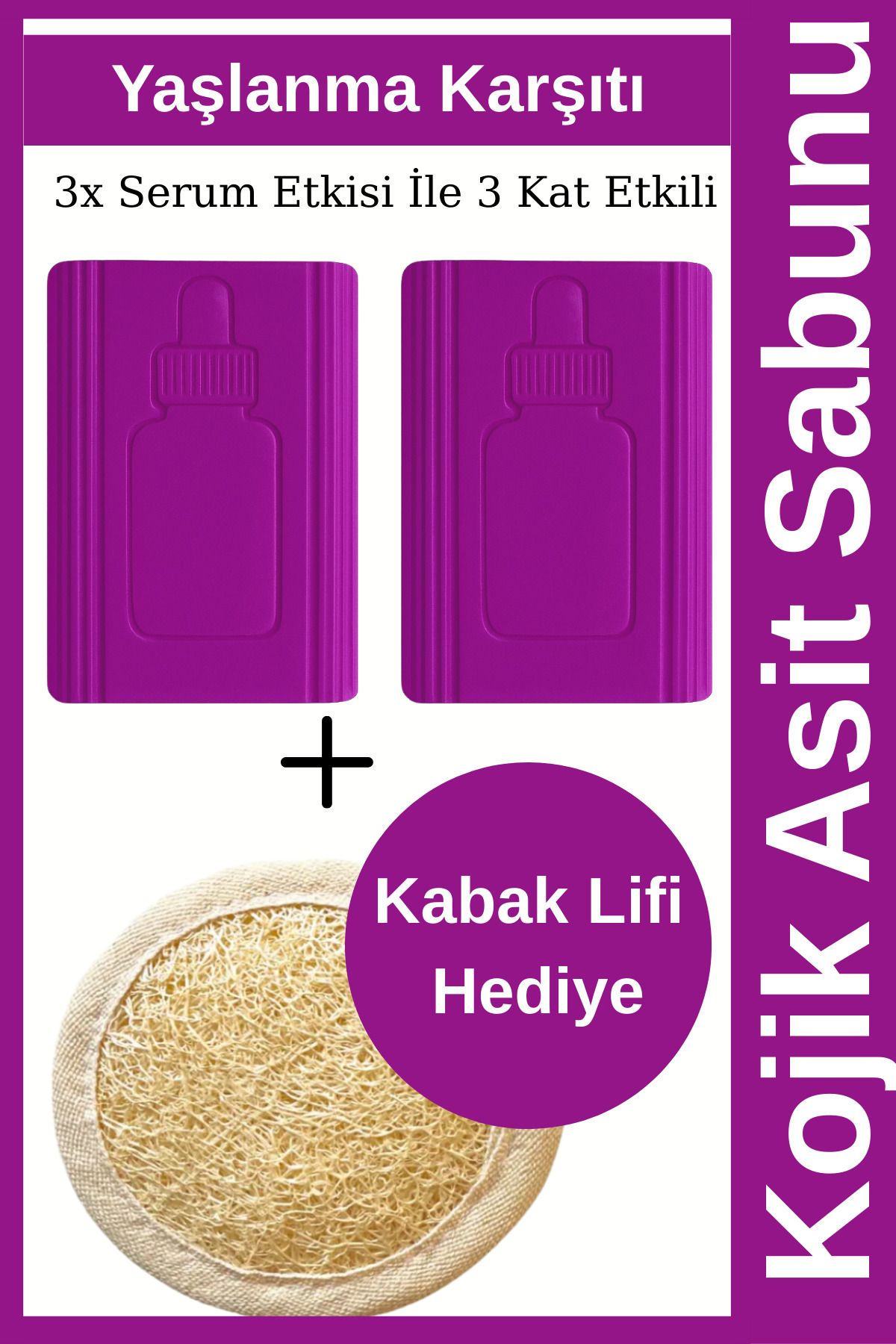 EpiRelax 2 Adet - Kojik Asit Sabunu Yaşlanma Karşıtı Cilt Yenileyici Kojik Formülü Leke Karşıtı Kojik Sabun