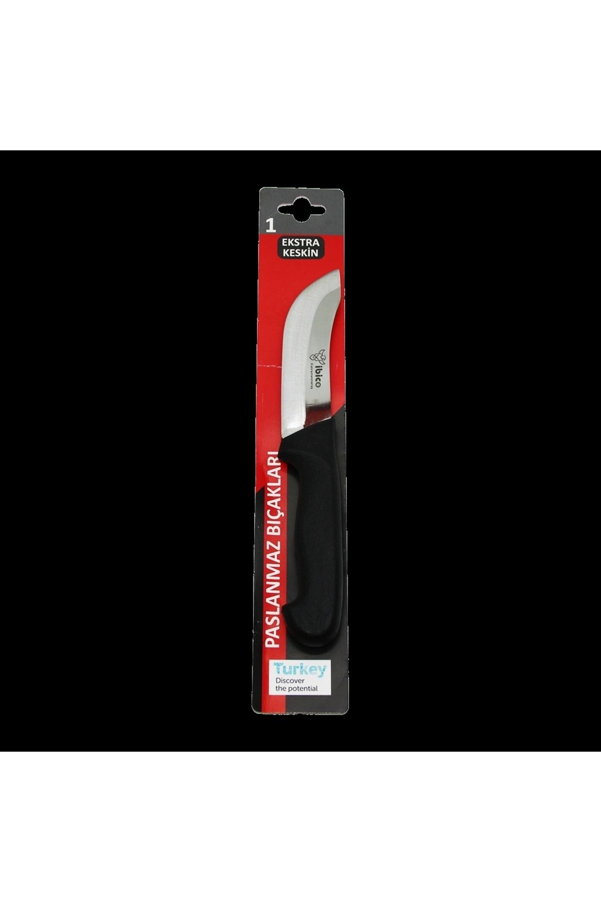 STOREMAX YÜZME BIÇAK KURBAN BIÇAK BIÇAK SİYAH PLASTİK SAPLI (5047)