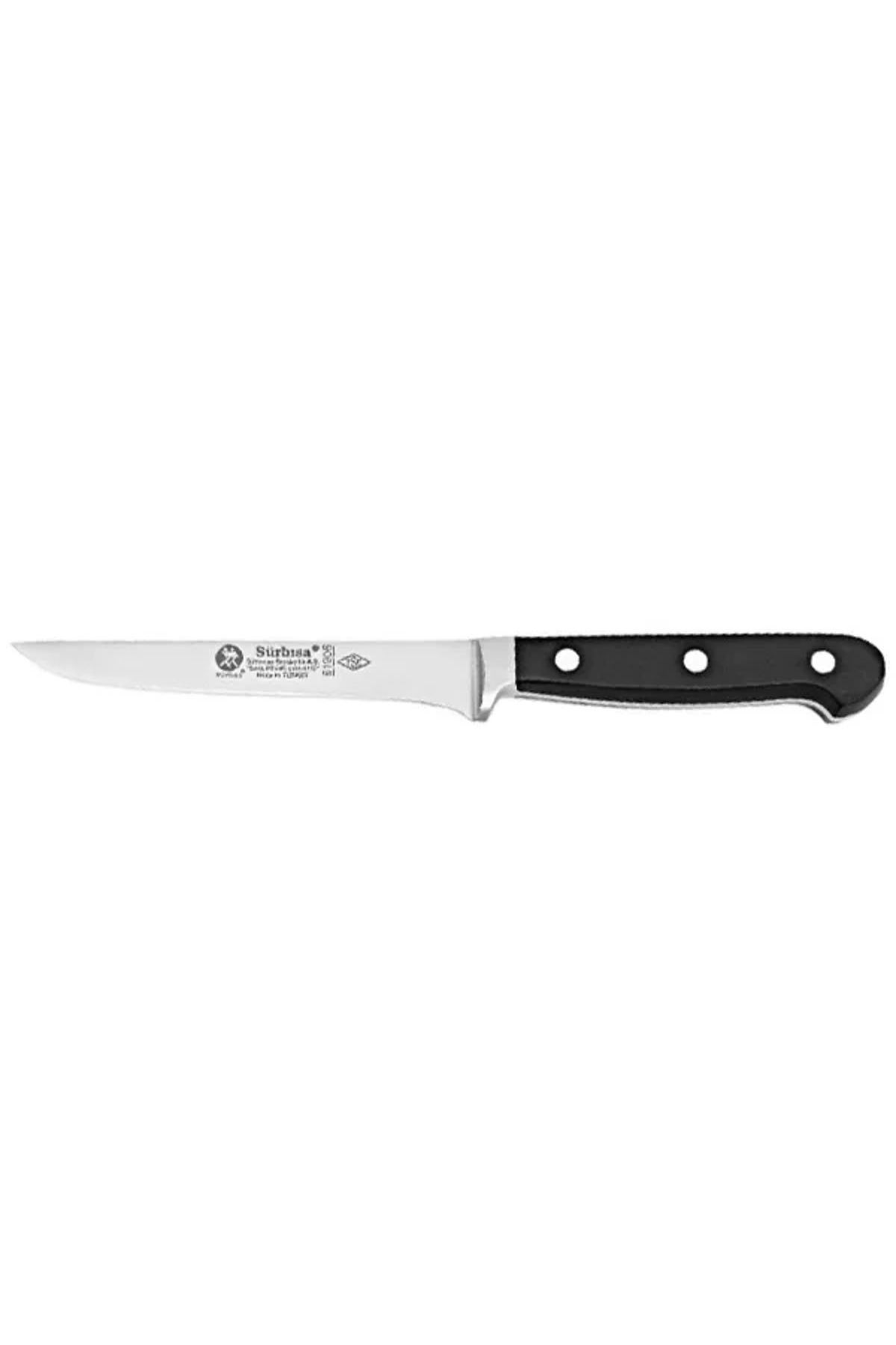YNT İthalat 61906 - Sürmene Sıcak Dövme Kasap Kemik Sıyırma Bıçağı 14 Cm