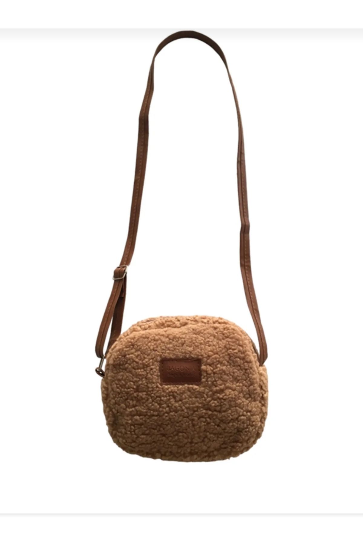 MORMEYDAN Kürklü Peluş Mini Urban Çapraz Omuz Çanta