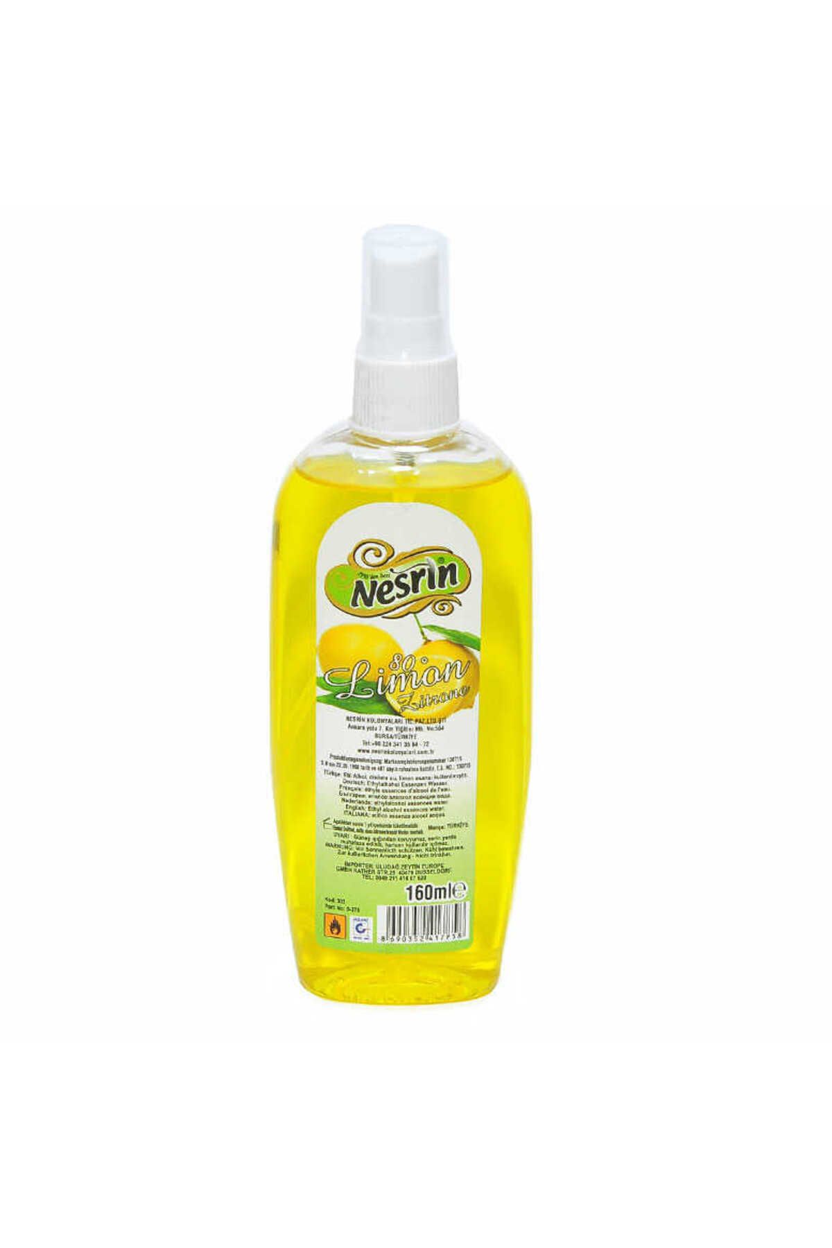 TimeStart Limon Kolonyası Sprey 80 Derece Pet Şişe 160 ML