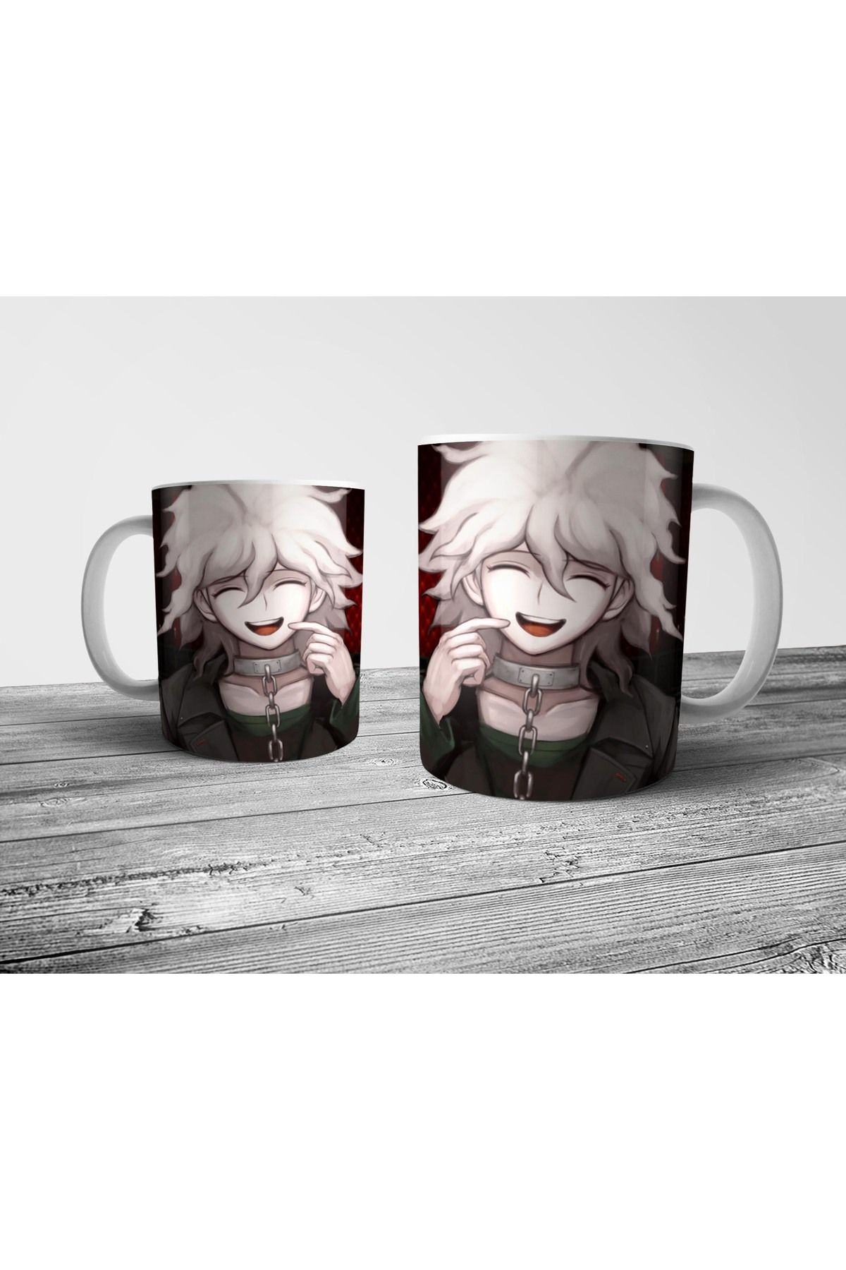 Pixxa Nagito Komaeda - Danganronpa 2 Kupa Bardak Model 4