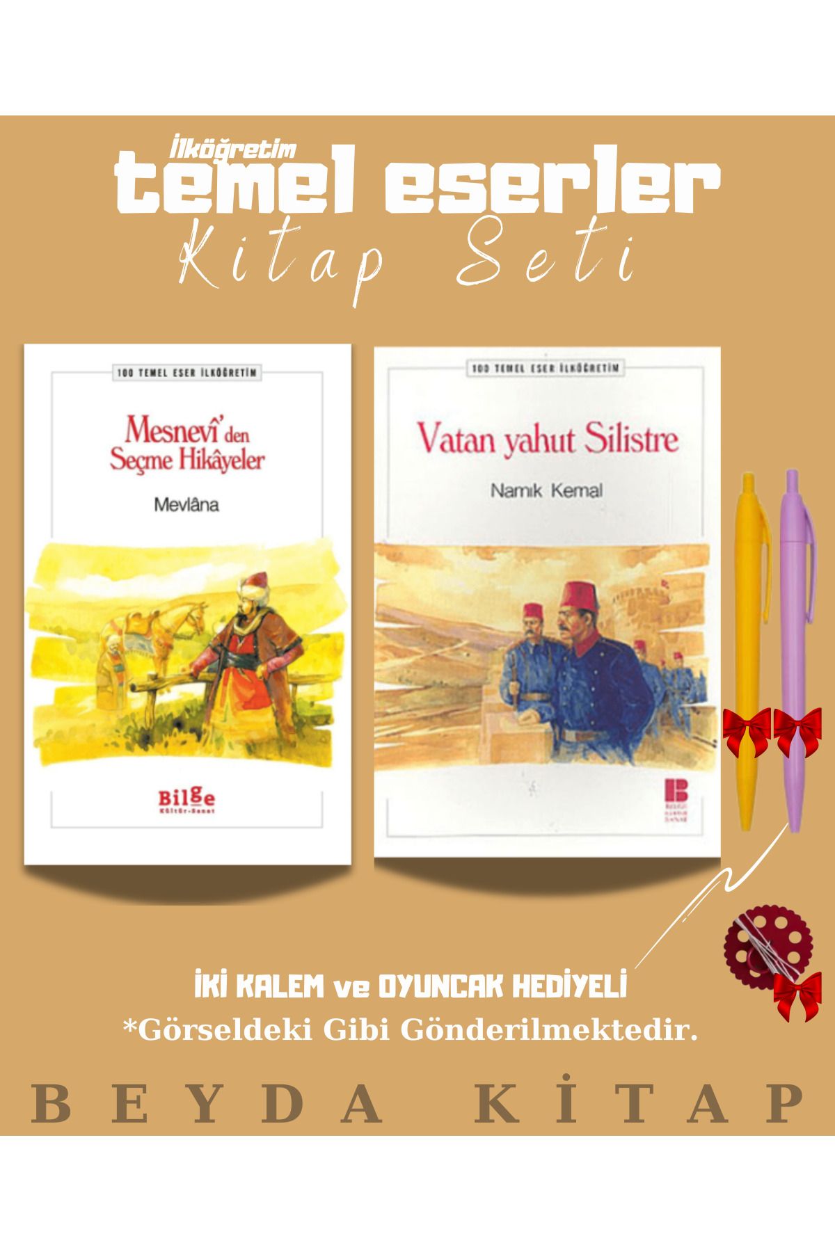 Bilge Kültür Sanat Mesneviden Seçme Hikayeler - Vatan Yahut Silistre - Oyuncak ve Kalem Hediyeli