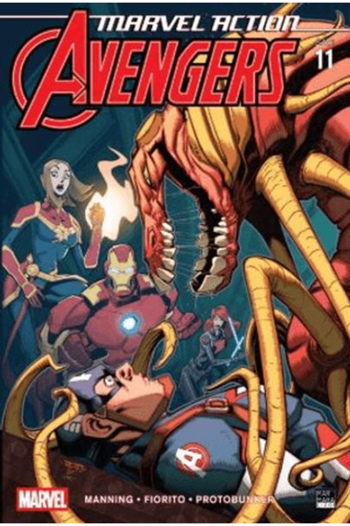 Marmara Çizgi Yayınları Marvel Action Avengers Sayı 11