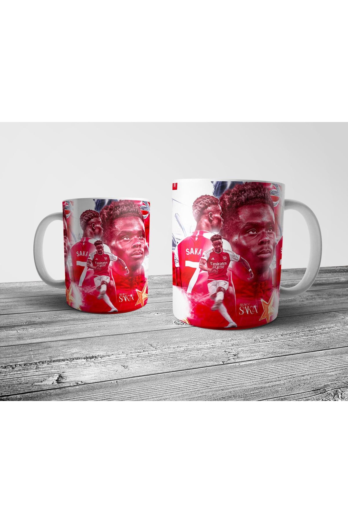 Pixxa Bukayo Saka - Arsenal Kupa Bardak Model 1