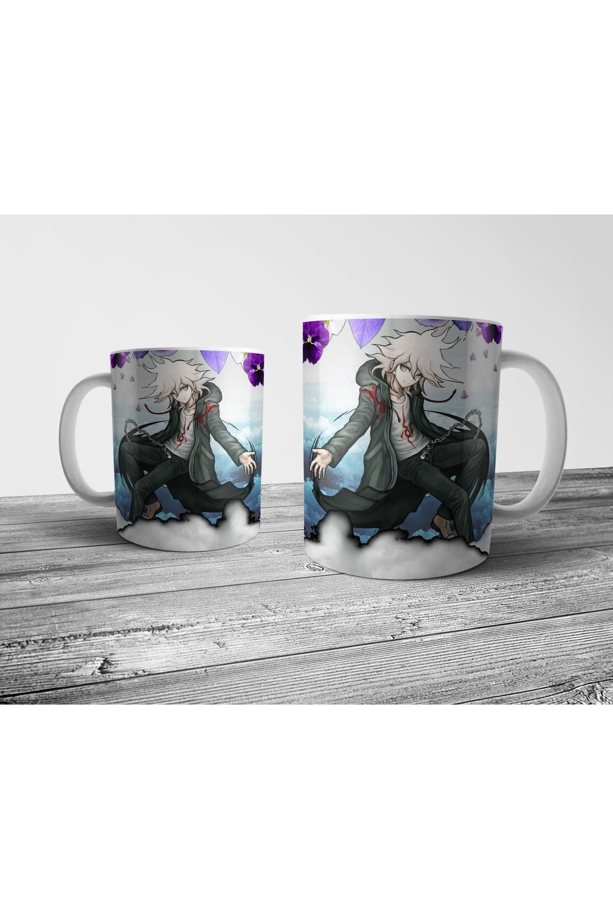 Pixxa Nagito Komaeda - Danganronpa 2 Kupa Bardak Model 1