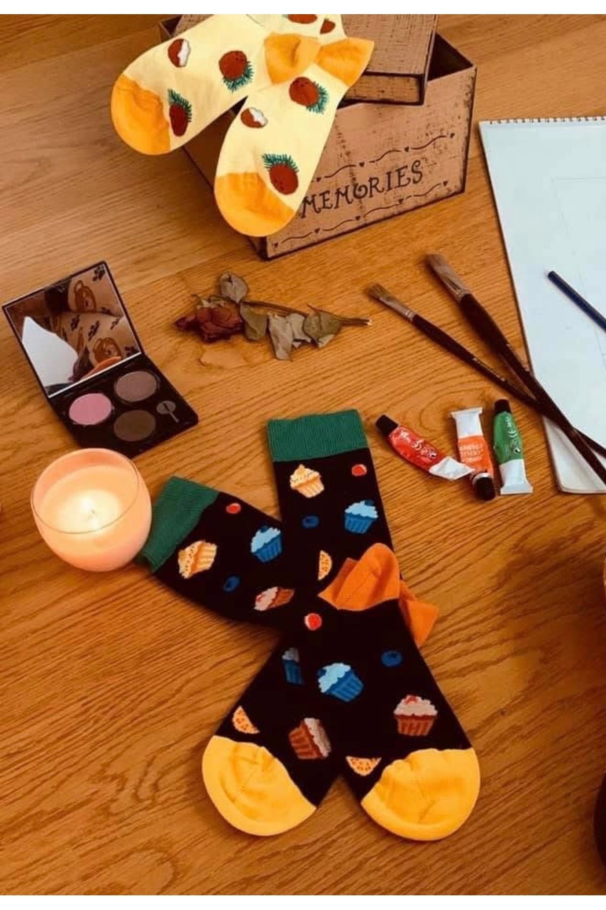 Airsocks 6’lı Rengarenk Unisex Cool Soket Çorap