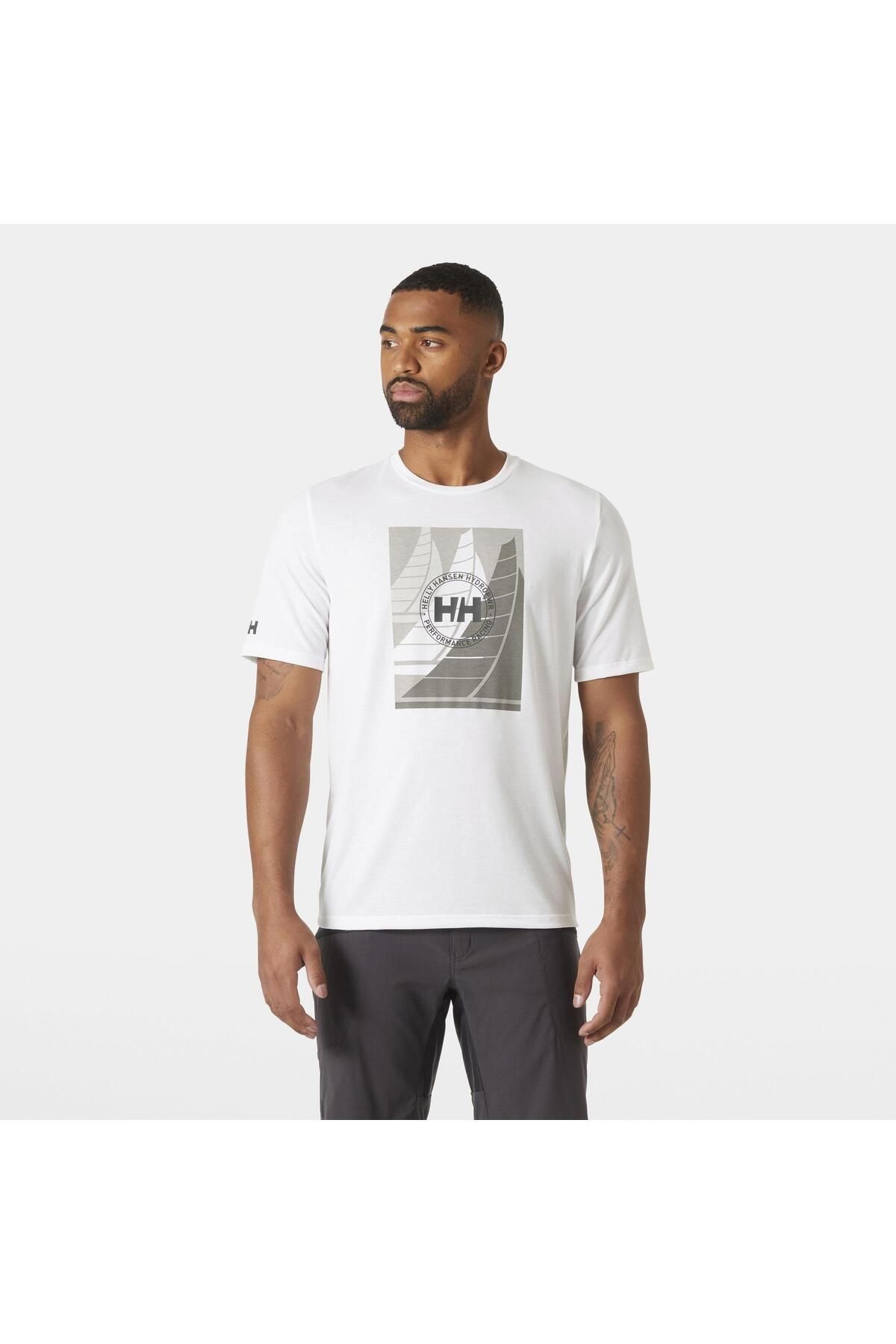 Helly Hansen HP RACE GRAPHIC T-SHIRT HHA.34419White