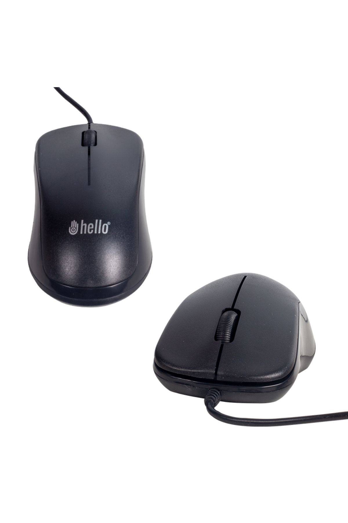 Emperium HELLO HL-38 1000 DPI KABLOLU OPTİK SİYAH MOUSE (5122)