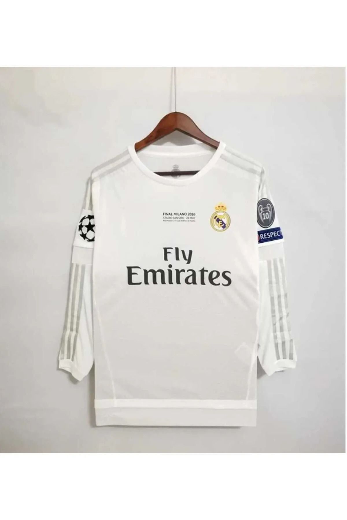 Armageddon Real Madrid 2015 Şampiyonlar Ligi Finali Beyaz Cristiano Ronaldo Nostalji Forması