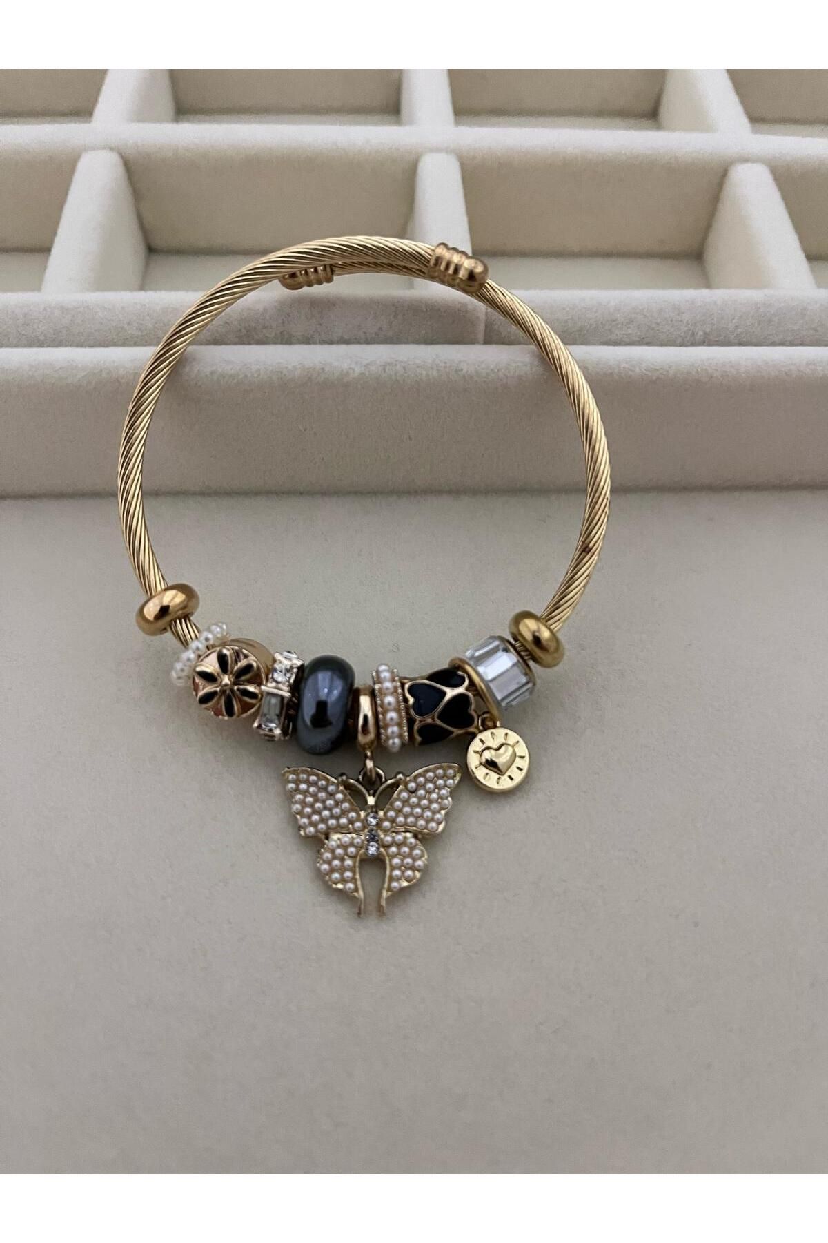 Lumina Atelier Gold Charm Bileklik
