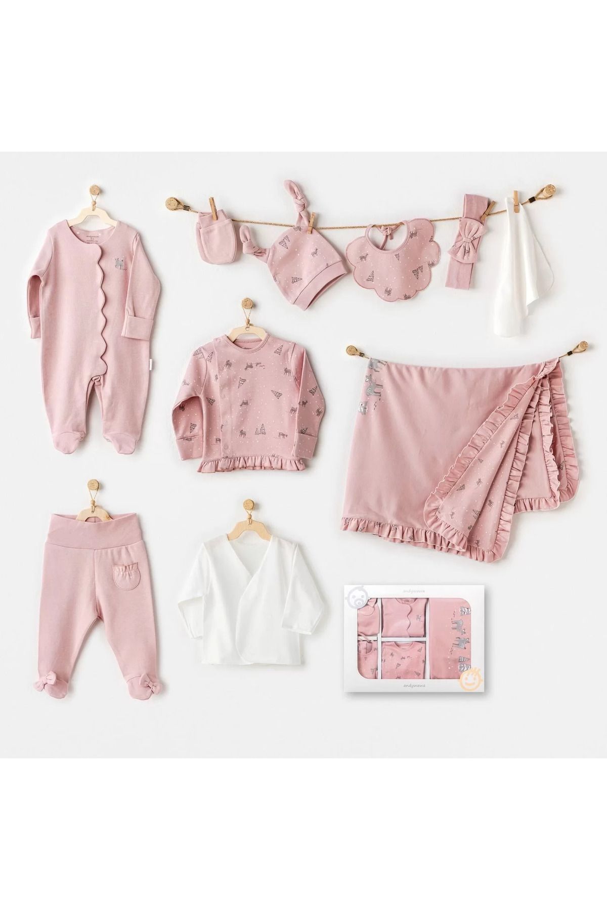 Shop58 Puppy Gazelle 10'lu Hastane Çıkışı Pink