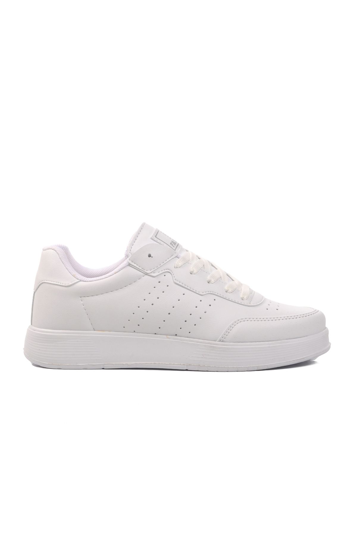 Aspor Beyaz Bağcıklı Unisex Sneaker Ayakkabı