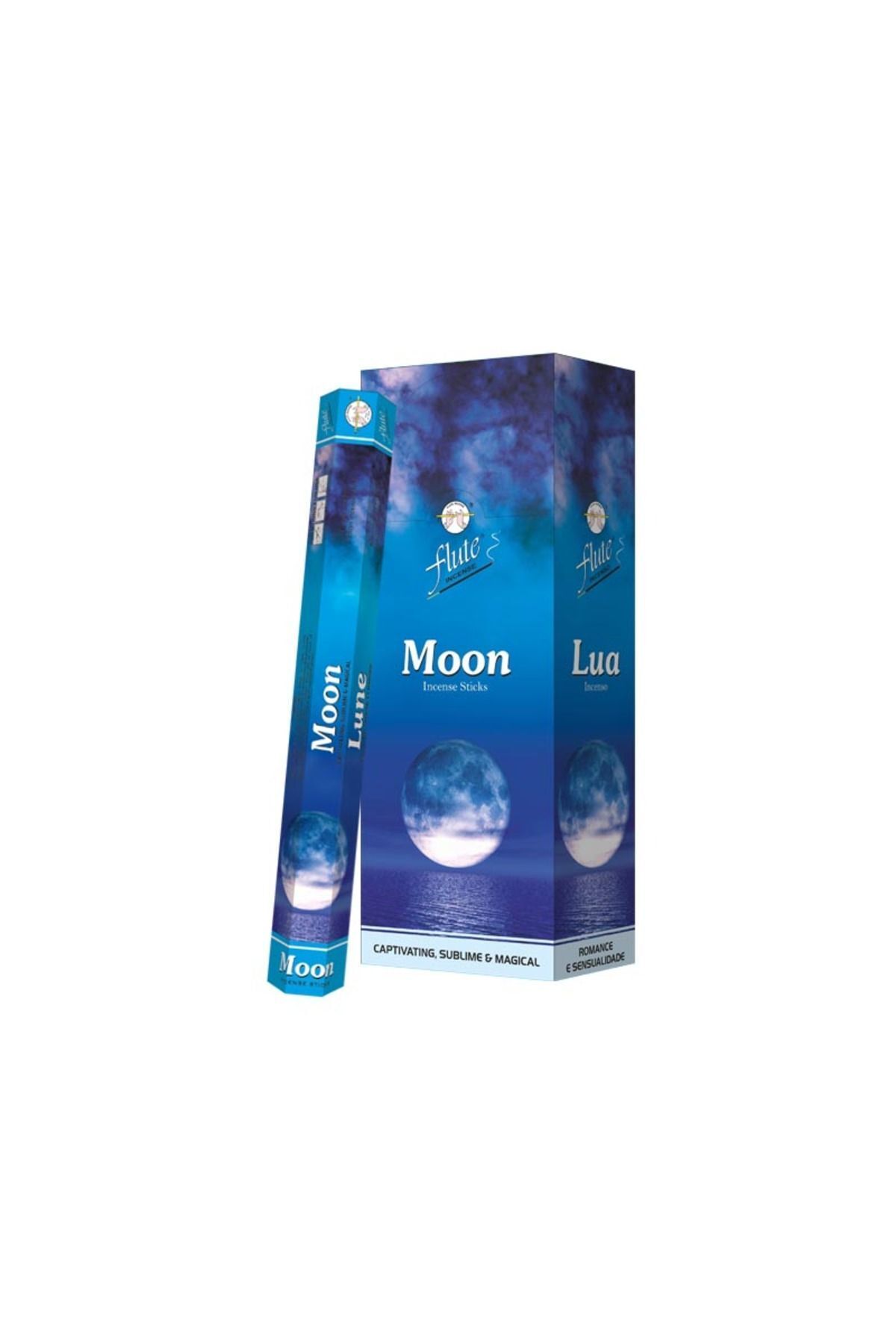 Flute Çubuk Tütsü Ay Hexa (MOON) 6*20=120 Çubuk