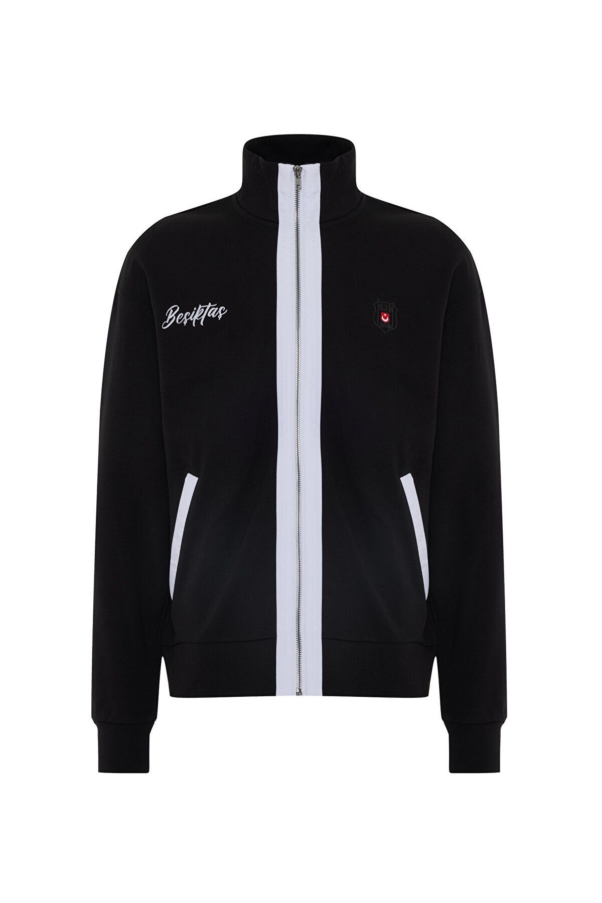 Kartal Yuvası Beşi̇ktaş Erkek Fermuarli Sweatshirt 7525228t3